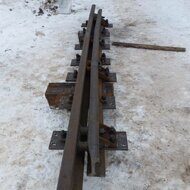 Контррельс с рельсой ЛПТП.665351.001 Р65 1/9